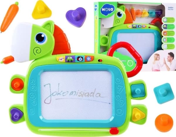 HOLA Fargerik notebokhest + frimerker ZA3086