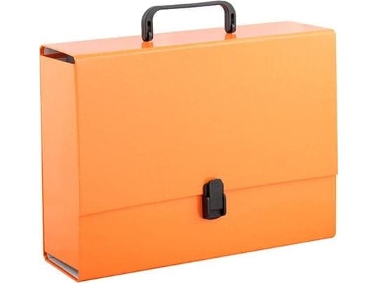 Tadeo Trading Folder med håndtak PENMATE A4 10cm oransje pastell Tadeo Trading MESSER