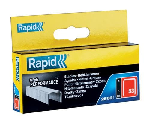 Rapid Staples 53/6mm 2500 stk. - MR-11856225