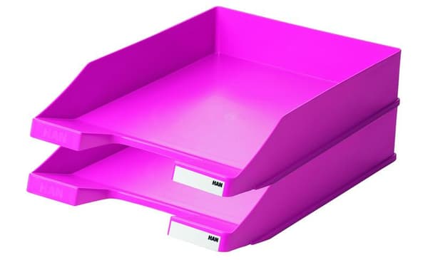 HAN HA-1027-X-56 Brevbakke A4 Standard Plast Trend Farve Pink
