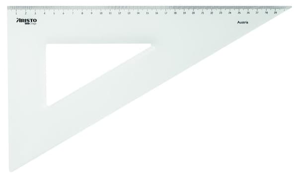 Aristo AR-23630 Trekant 30cm 60°/30° GeoCollege