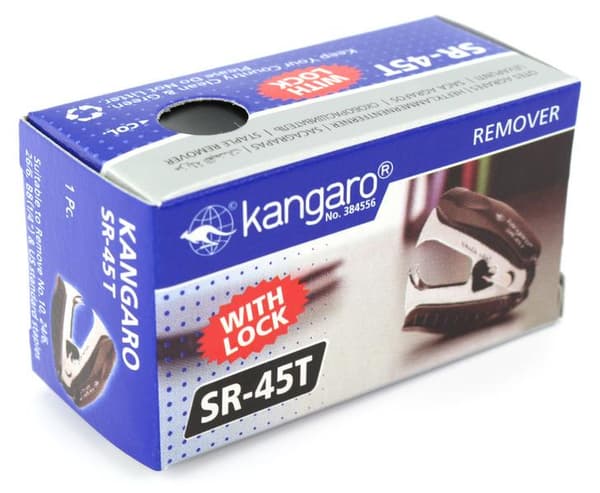 Kangaro K-7400213 Hæftefjerner SR-45T Sort