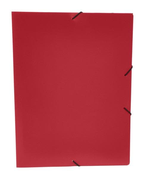 Viquel VI-133001-08 Elastisk mapp 230x320 (A4) Elastisk stängning PP Röd