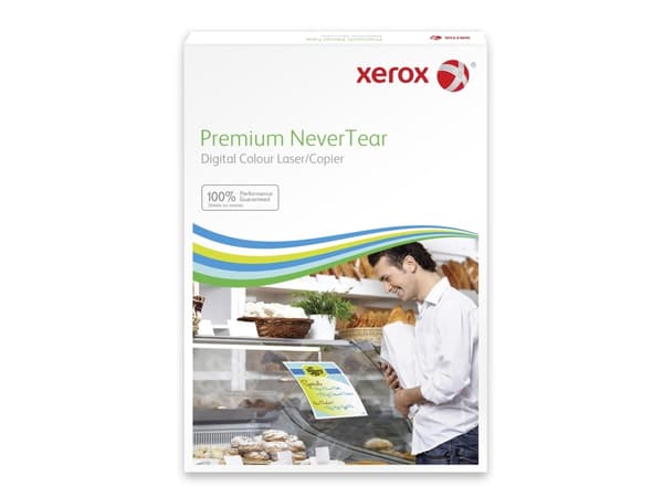 Kopiopaperi Premium NeverTear A3 Matt White Adhesive 50 arkkia/laatikko - (50 arkkia/laatikko)