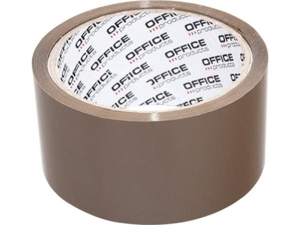 PBS Connect Office Products packing tape acrylic 48mmx50m brown 15025011-18 pack of 6