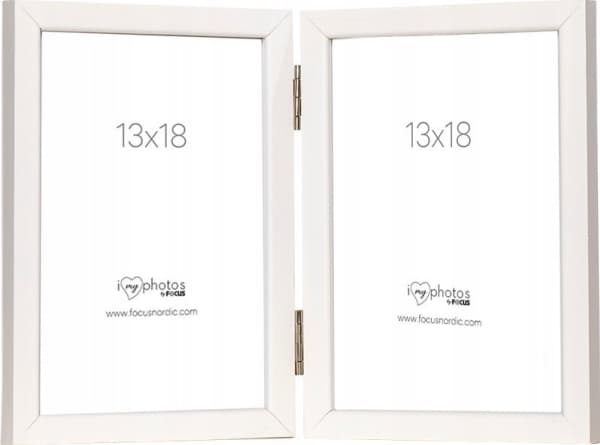 Ramka Focus Focus Rock White Double 13x18