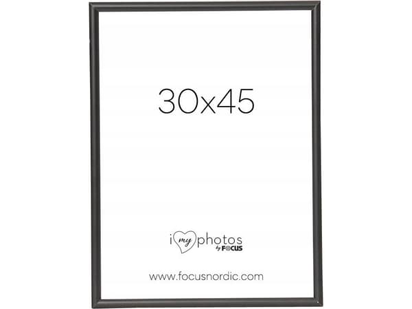 Focus Focus Can-Can Aluminium Sort 30x45 ramme