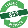 Miniatyrbillede 4 af 5: MAUL 2325125.ECO udklipsholder A4 genanvendelig plastik rød (2325125.ECO)