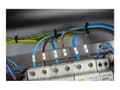 Miniatyrbilde 4 av 5: Brother HSe-611E - Svart på gult - Rull (0,52 cm x 1,5 m) 1 kassett(er) hengeboks - varmekrympetape - for P-Touch PT-D800, PT-E300, PT-E310, PT-E550,