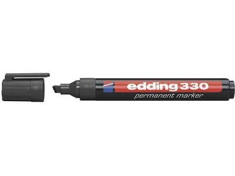 edding 330 - Markør - permanent - svart - 1-5 mm