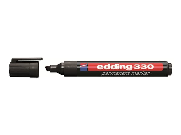 edding 330 - Markør - permanent - svart - 1-5 mm