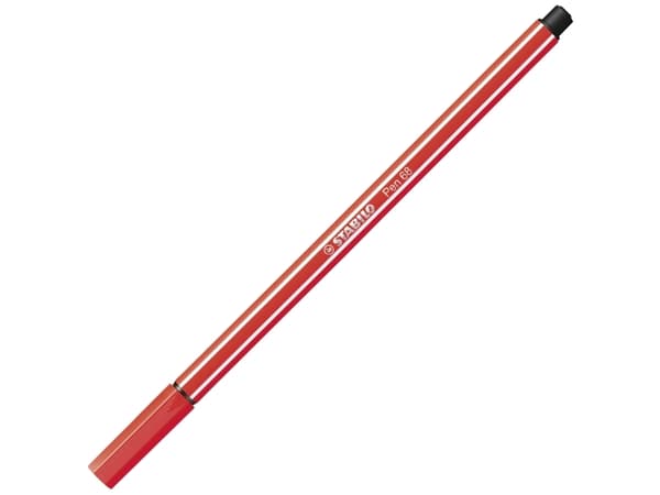 STABILO Pen 68, 30 farger, Flerfarget, Projektil spiss, 1 mm, Flerfarget, Sekskantet