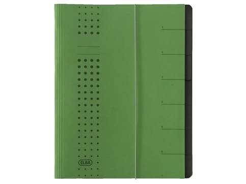Elba 400002025, Grønn, Kartong, A4, 450 g/m², 250 mm, 12 mm