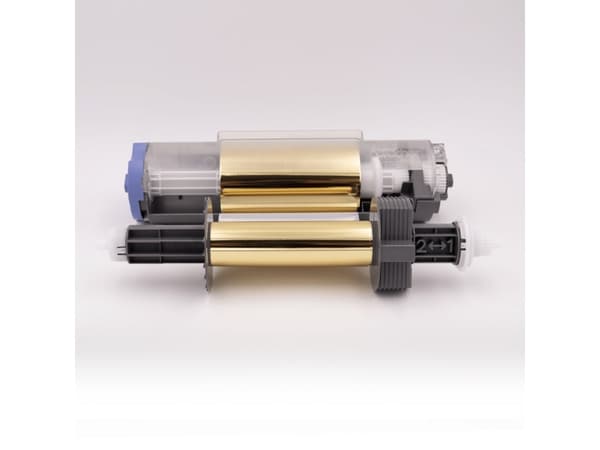 Brother - Folie - blank - guld - Roll (11.05 cm x 120 m) 1 rulle (rullar) film - för Brother HAK-100