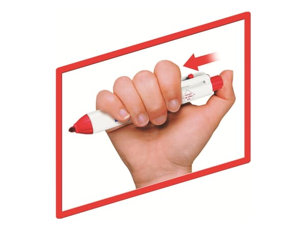 edding retract 11 - Markering - permanent - röd - 1.5-3 mm - indragbar