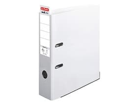 Herlitz 10834364, Polypropylen (PP), Hvit, A4, 8 cm, 1 stykker