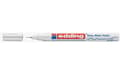 Miniatyrbilde 1 av 2: Edding 780, Hvit, Fin tupp, Hvit, Aluminium, Fint, 0,8 mm