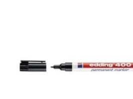 Permanent marker edding 400, rund, 1 mm, sort
