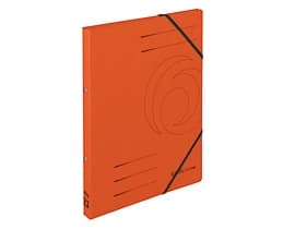 Herlitz Ordner & Register, Förvaring, Kartong, Orange, Rund ring, 2,5 cm, 1 styck
