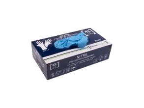 Handske Engangs Prime Source PLUS str XL uden Pudder Nitril AQL 1.5 Blå,10 pk x 100 stk/krt