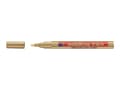 Miniatyrbild 2 av 3: edding 753 calligraphy paint - Markering - permanent - gyllene - pigmentbläck - 1-2.5 mm