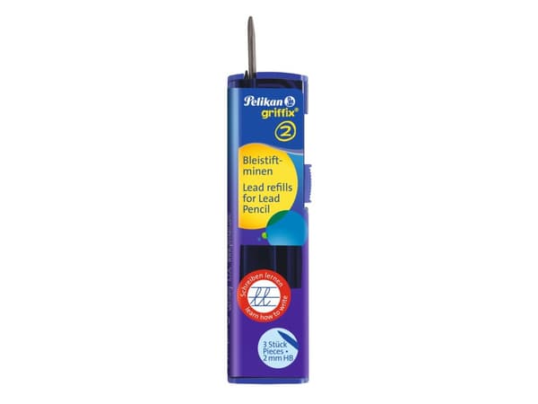 Pelikan 960476, HB, Svart, Hexagonal, Konst, Grafisk teckning, Hobby, Kontor, Skola, Technical drawing, Låda, 3 styck