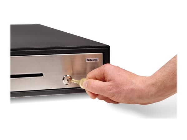 Safescan HD-4646S - Cash Drawer - svart, silver