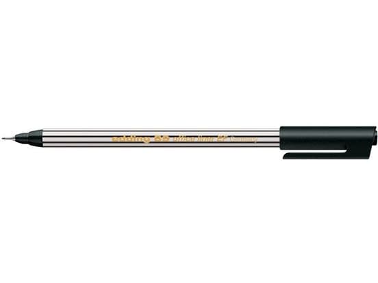 edding 89 office - Fineliner - svart - vattenbaserat bläck - 0.3 mm - extra fin