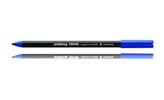 Edding e-1300, Blå, Svart, Blå, 3 mm