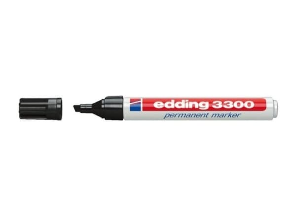 edding 3300 - Markering - permanent - svart - 1-5 mm
