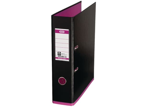 Elba 100081035, A4, Polypropylen (PP), Svart, Rosa, 1 styck
