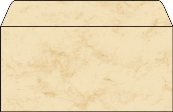 Sigel DP074, DL (110 x 220 mm), Beige, Paperi, 90 g/m², 50 kpl