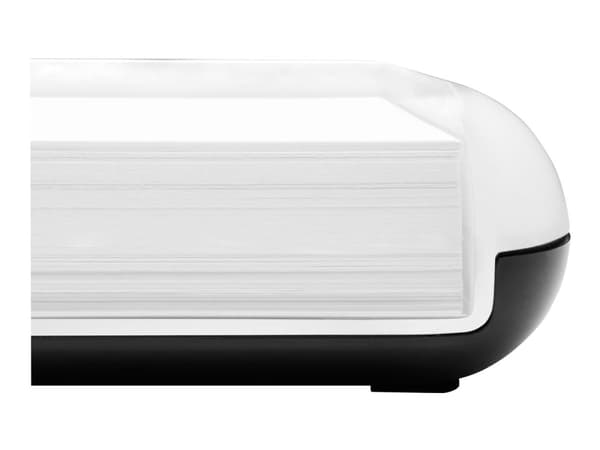 eyestyle white - Post-it-lappbox - 76 x 76 mm - 200 ark - svart, vit