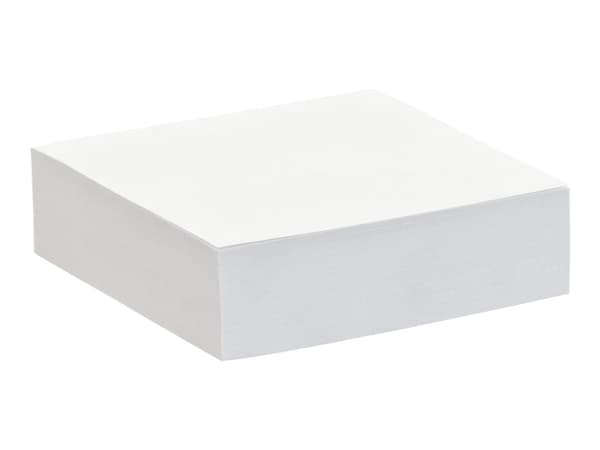 eyestyle white - Post-it-lappbox - 76 x 76 mm - 200 ark - svart, vit