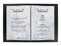 Miniatyrbild 2 av 3: Sigel Design Paper DP396 - Grå - A4 (210 x 297 mm) - 200 g/m² - 50 ark marmorerat papper