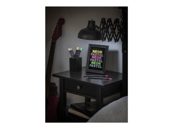 Faber-Castell Black Edition Neon+Pastel - Fargeblyant - assorterte skinnende farger (en pakke 12)