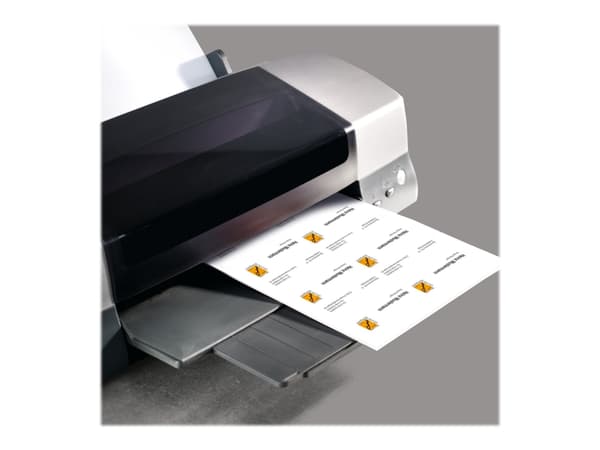 Sigel LP799 - Högvitt - 85 x 55 mm - 225 g/m² - 400 kort (40 ark x 10) ( LP799 )