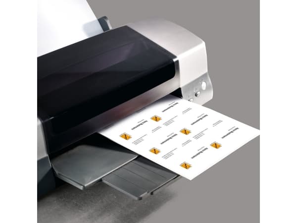 Sigel LP838, Laser/Inkjet, Valkoinen, Satiini, 225 g/m², 180 mm, 55 mm