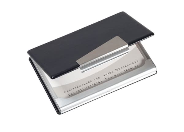 Sigel VZ131 - Aluminium - Svart - Silver - 20 kort - 90 x 58 mm - 95 mm - 65 mm