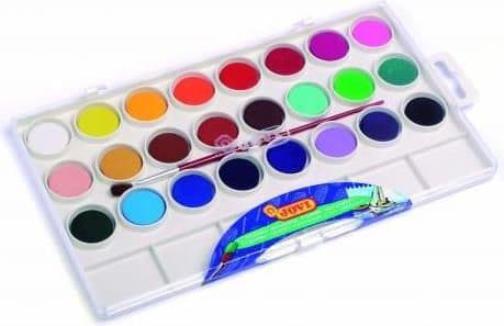 JOVI WaterColors - Färg - vattenfärg - blandfärger (paket om 24)