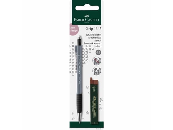 Faber-Castell GRIP 1335 - Stiftpenna - B - 0.5 mm - indragbar