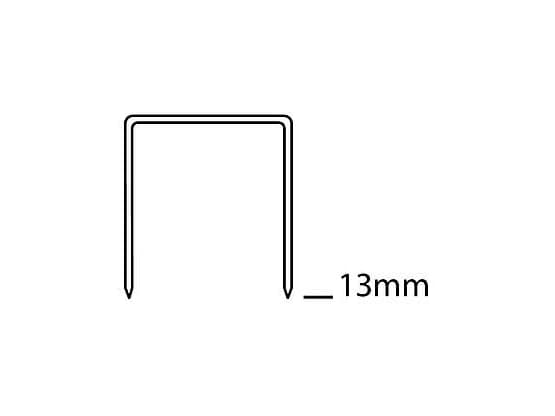 Novus 23/13 SUPER, Häftklammersats, 1,3 cm, Fixering, 1000 klammer, Stål, Rostfritt stål