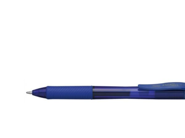 Pentel EnerGel X - Rulleballpenn - blå - gelblekk - 1 mm - bred - retraktil