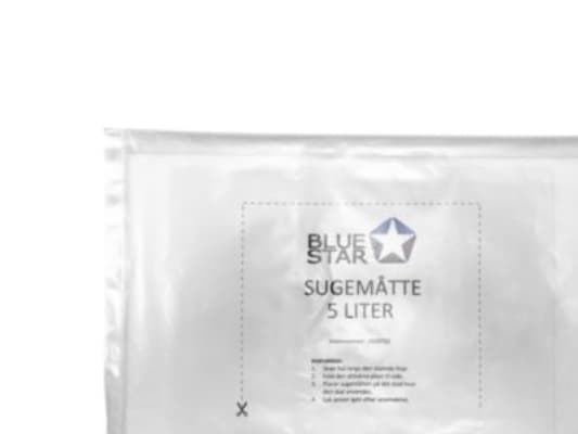 BlueStar sugmatta - Sugmatta med 5L absorptionsförmåga