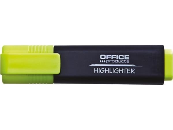 Kontorprodukter KONTORPRODUKTER fluorescerende highlighter, 1-5mm (linje), gul