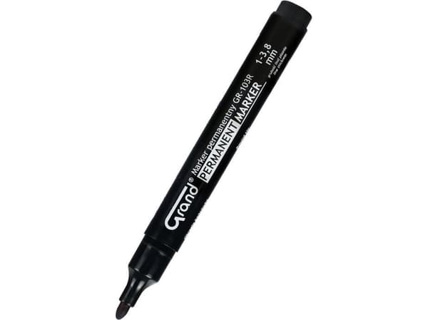 Grand MARKER PERMANENTNY GRAND GR-103R, CZARNY