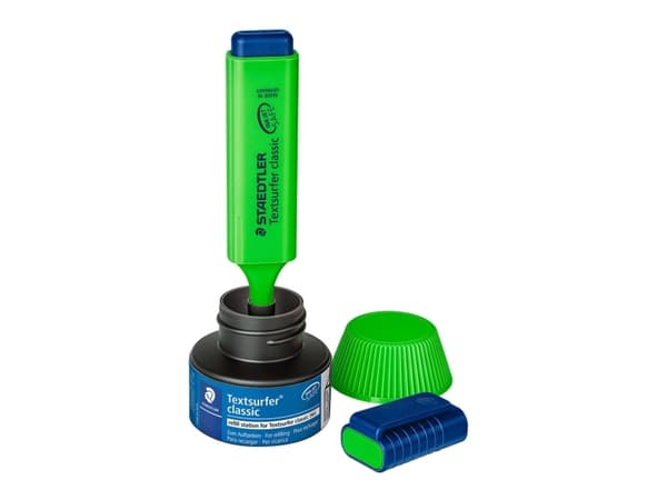 STAEDTLER Textsurfer classic - Påfyllingsstasjon - grønn - 30 ml