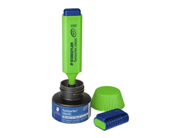 STAEDTLER Textsurfer classic - Påfyllingsstasjon - grønn - 30 ml