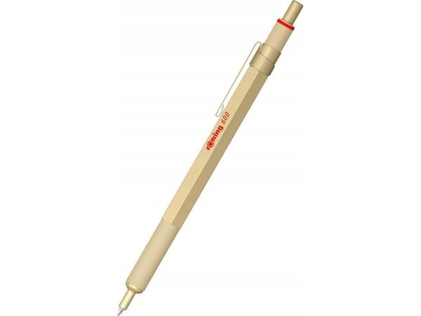 Rotring 600 Kulepenn, gull