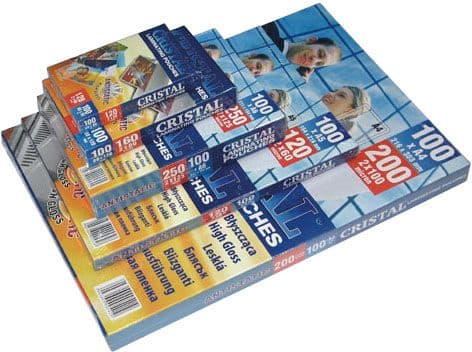 Argo lamineringsfolie 65 x 95 mm, 100 stykker (326510)